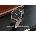 fashion style japan movement quartz leather mens watch